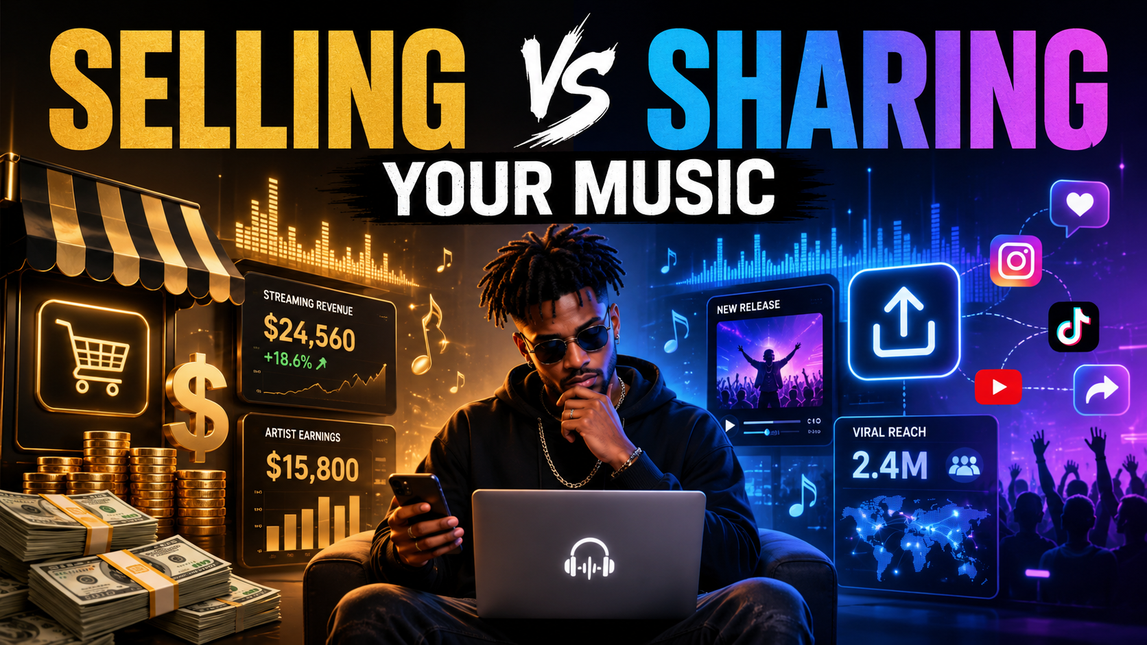 Selling Your Music Vs Streaming